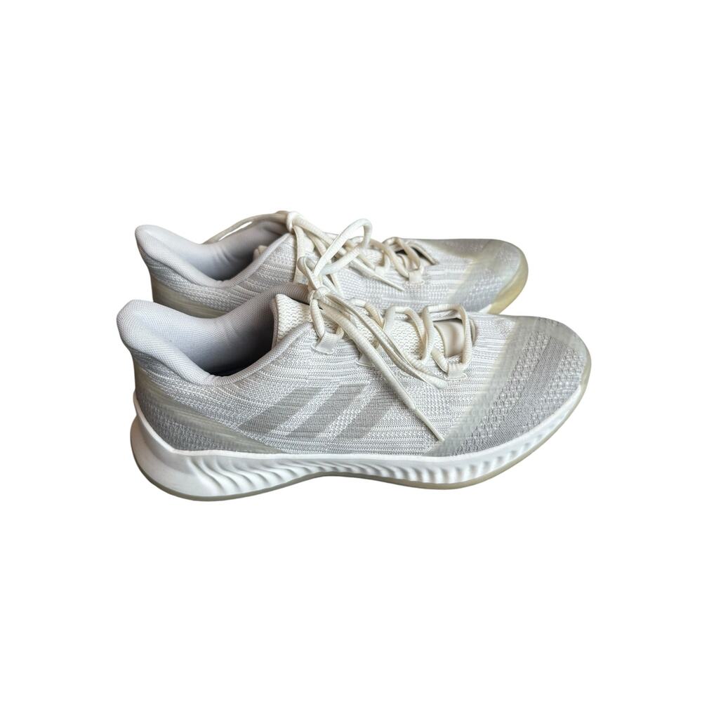 Adidas Harden B/E 2 White Basketball Sneakers Size 7.5 Men’s / 9 Women’s